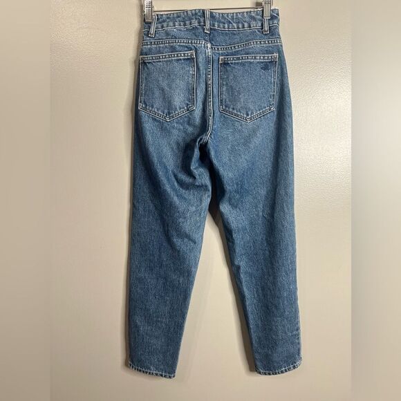 DL1961 Goldie High Rise boyfriend Tapered Skinny in Paradox size 24 edgy - Picture 3 of 12